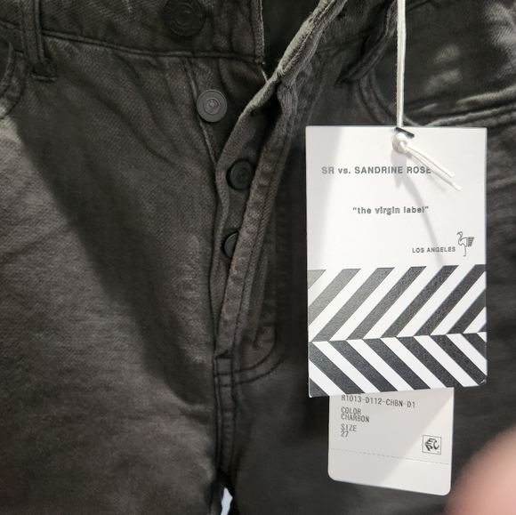 NWT Free People Sandrine Rose Virgin label jeans - Picture 8 of 14